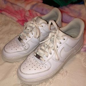 Women’s White Air Force Ones